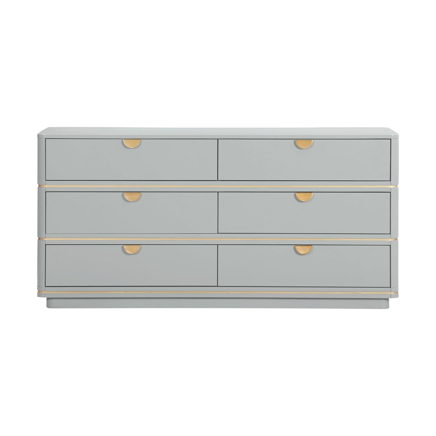 Julieta 62 Acacia Wood 6 Drawer Dresser by TOV B54253