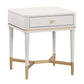 Julieta 19 Acacia Wood Nightstand With Drawer by TOV B54258