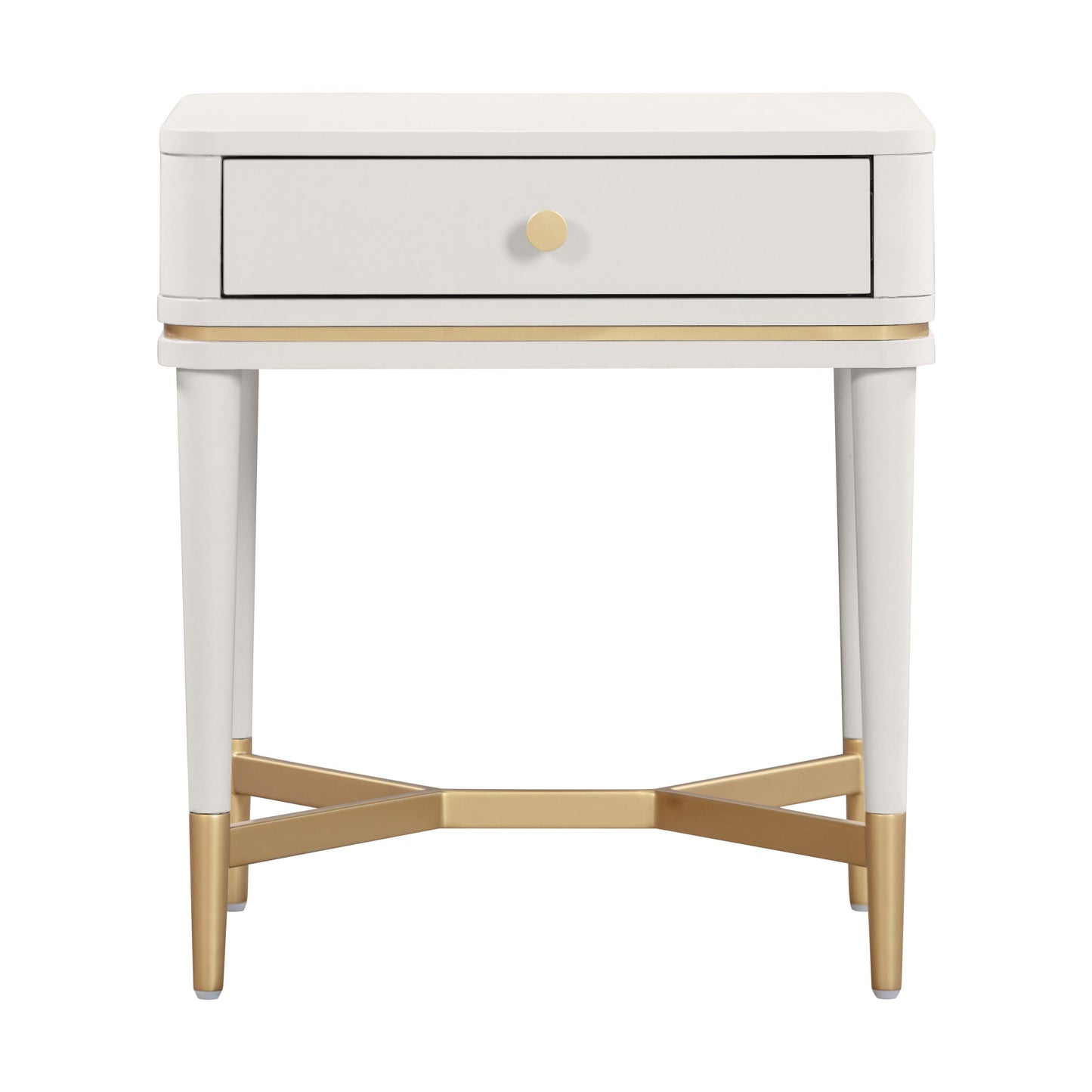 Julieta 19 Acacia Wood Nightstand With Drawer by TOV B54258