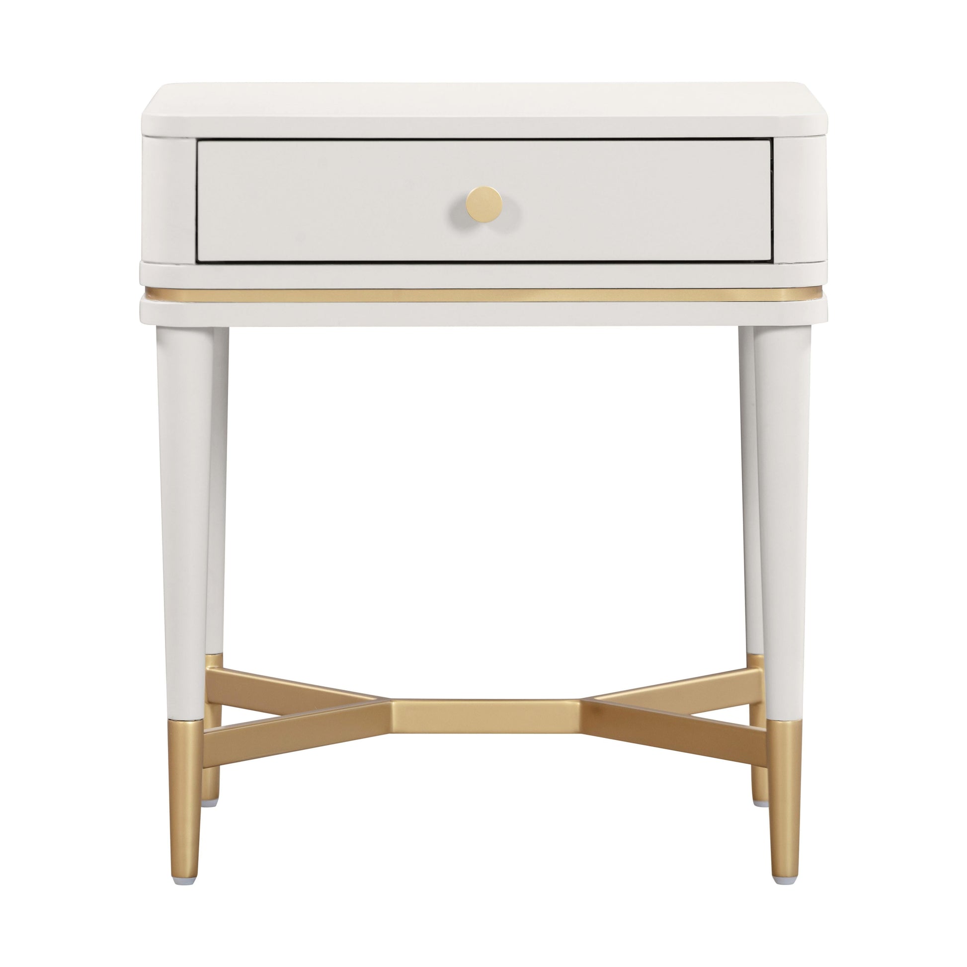 Julieta 19 Acacia Wood Nightstand With Drawer by TOV B54259