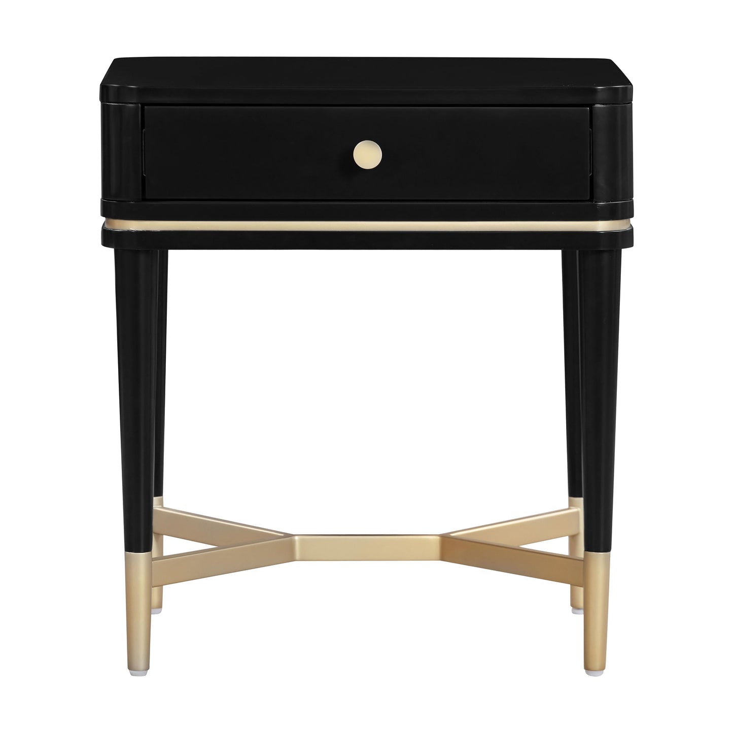 Julieta 19 Acacia Wood Nightstand With Drawer by TOV B54259