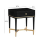 Julieta 19 Acacia Wood Nightstand With Drawer by TOV B54259