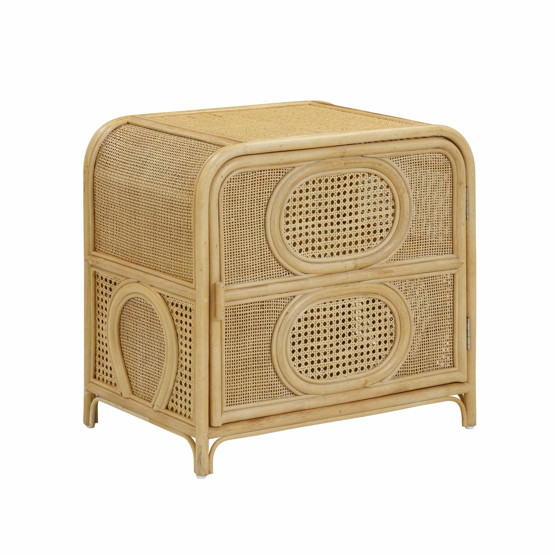 Tina 27 Rattan Nightstand With Storage by TOV B54406