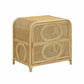 Tina 27 Rattan Nightstand With Storage by TOV B54313