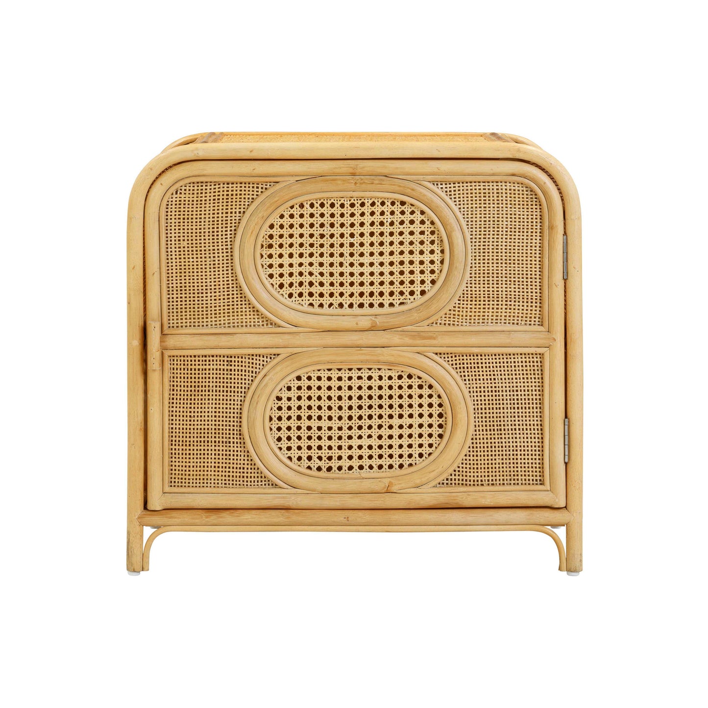 Tina 27 Rattan Nightstand With Storage by TOV B54406
