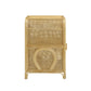 Tina 27 Rattan Nightstand With Storage by TOV B54406