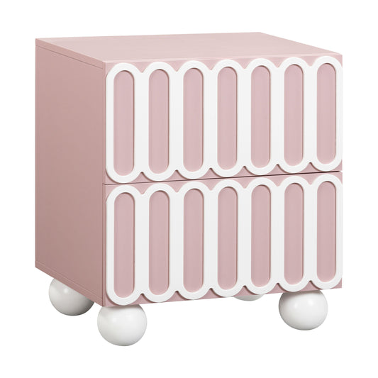 Tori 23 Motif 2 Drawer Nightstand by TOV B54320