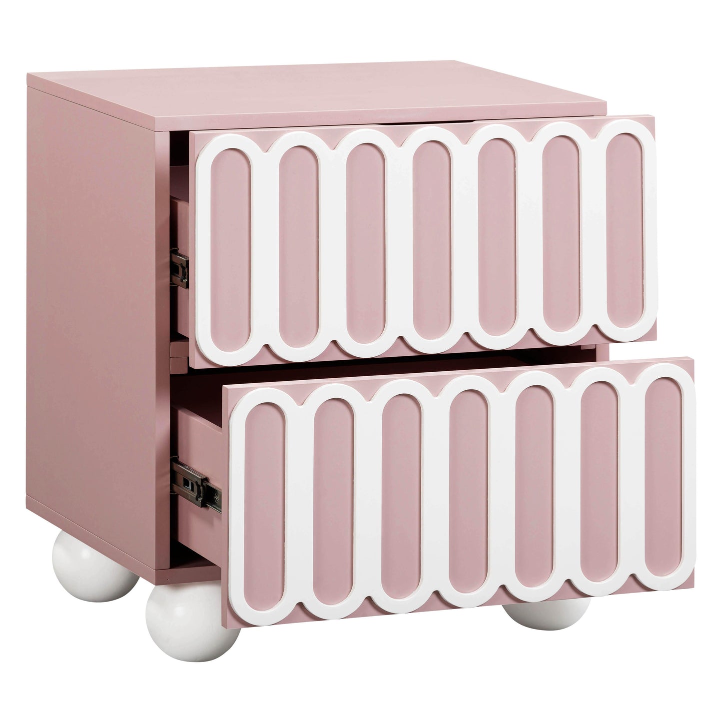 Tori 23 Motif 2 Drawer Nightstand by TOV B54321