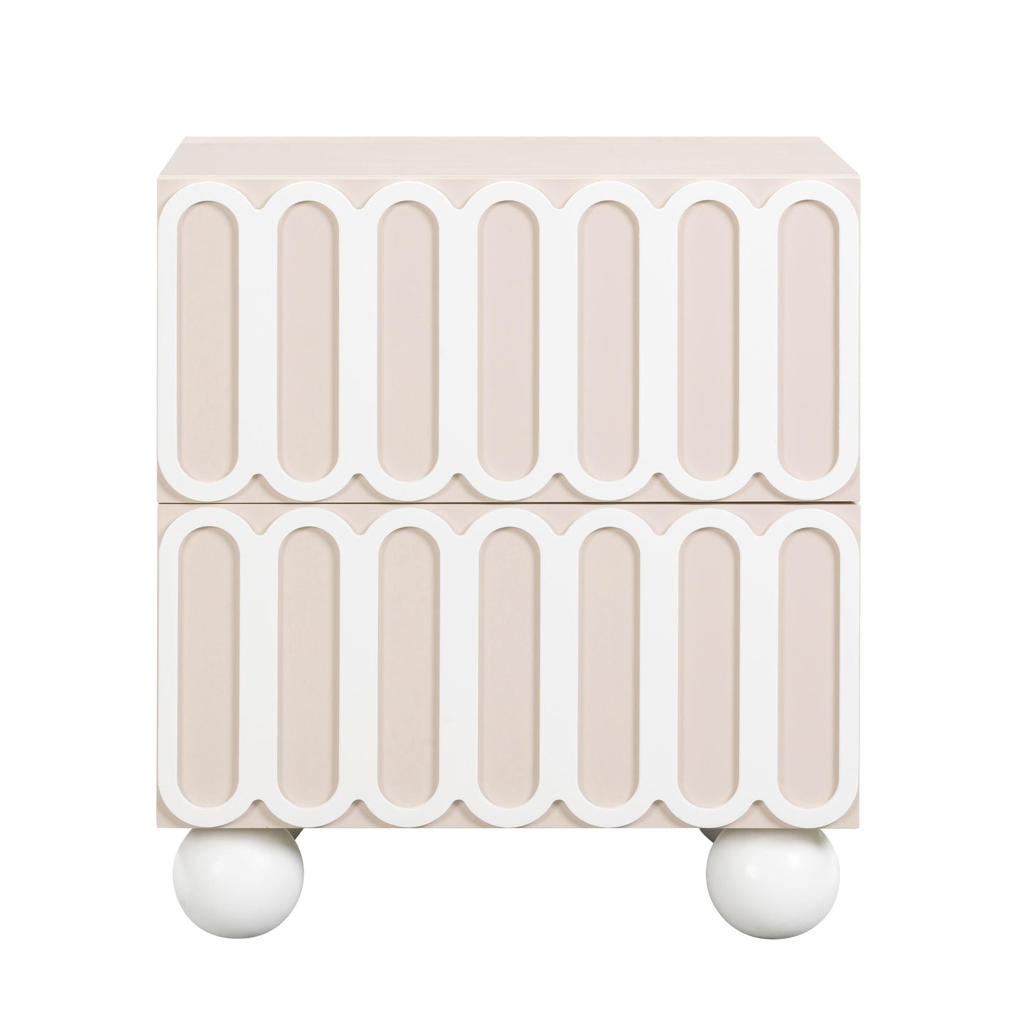 Tori 23 Motif 2 Drawer Nightstand by TOV B54320