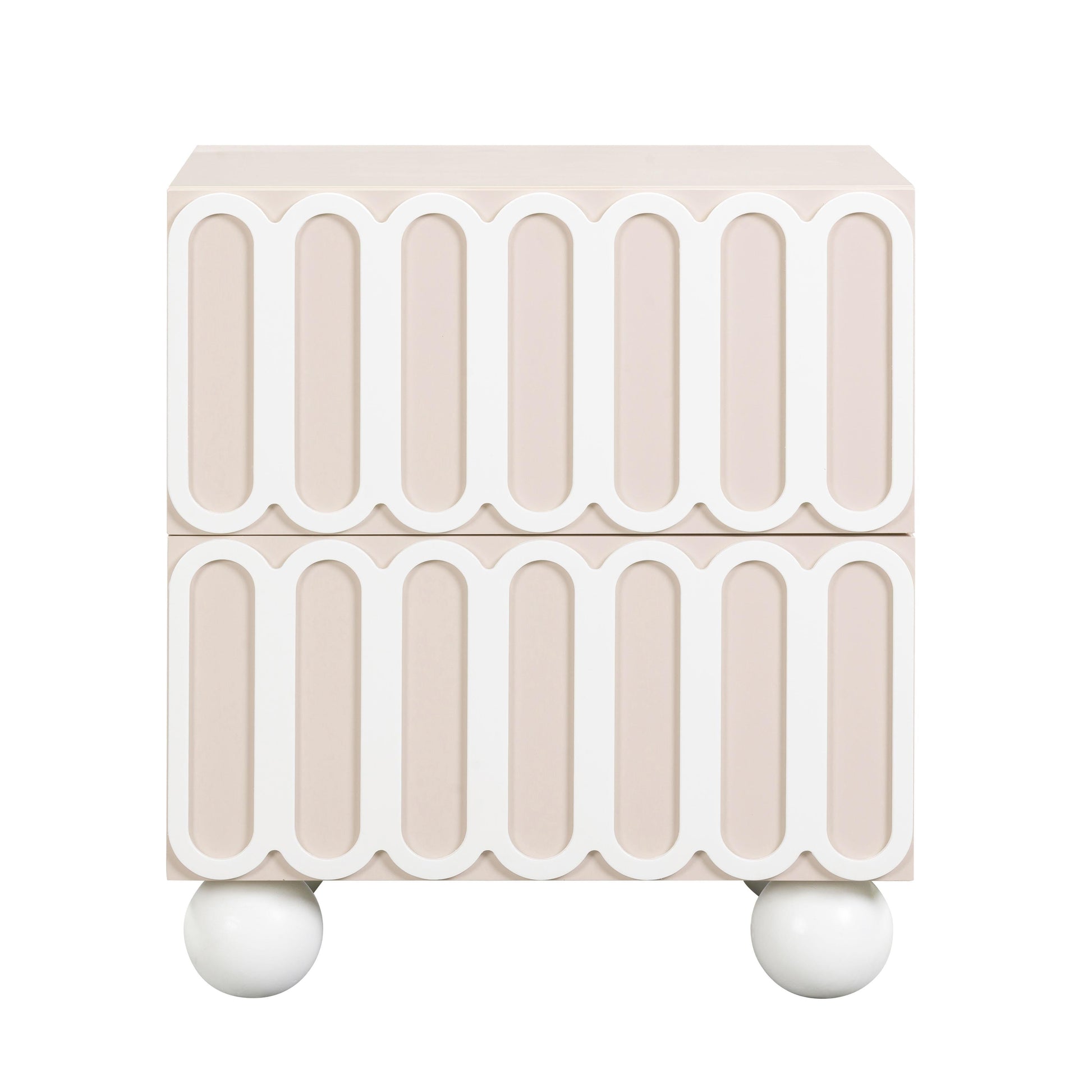 Tori 23 Motif 2 Drawer Nightstand by TOV B54320