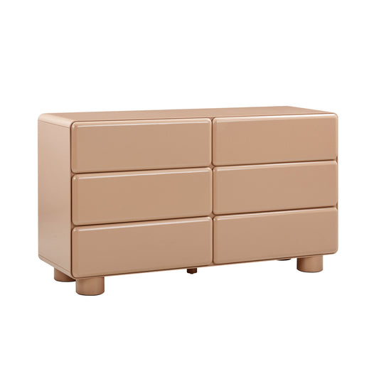 Tammy 56" 6-Drawer Dresser Taupe - ON FINAL SALE by Tov Furniture