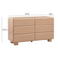 Tammy 56 6 Drawer Dresser by TOV B54341