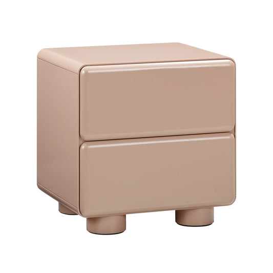 Tammy 22" 2-Drawer Nightstand Taupe - ON FINAL SALE by Tov Furniture