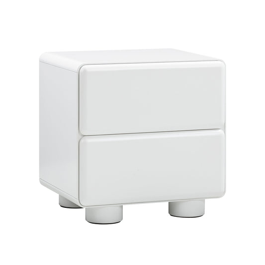 Tammy 22" 2-Drawer Nightstand White by Tov Furniture