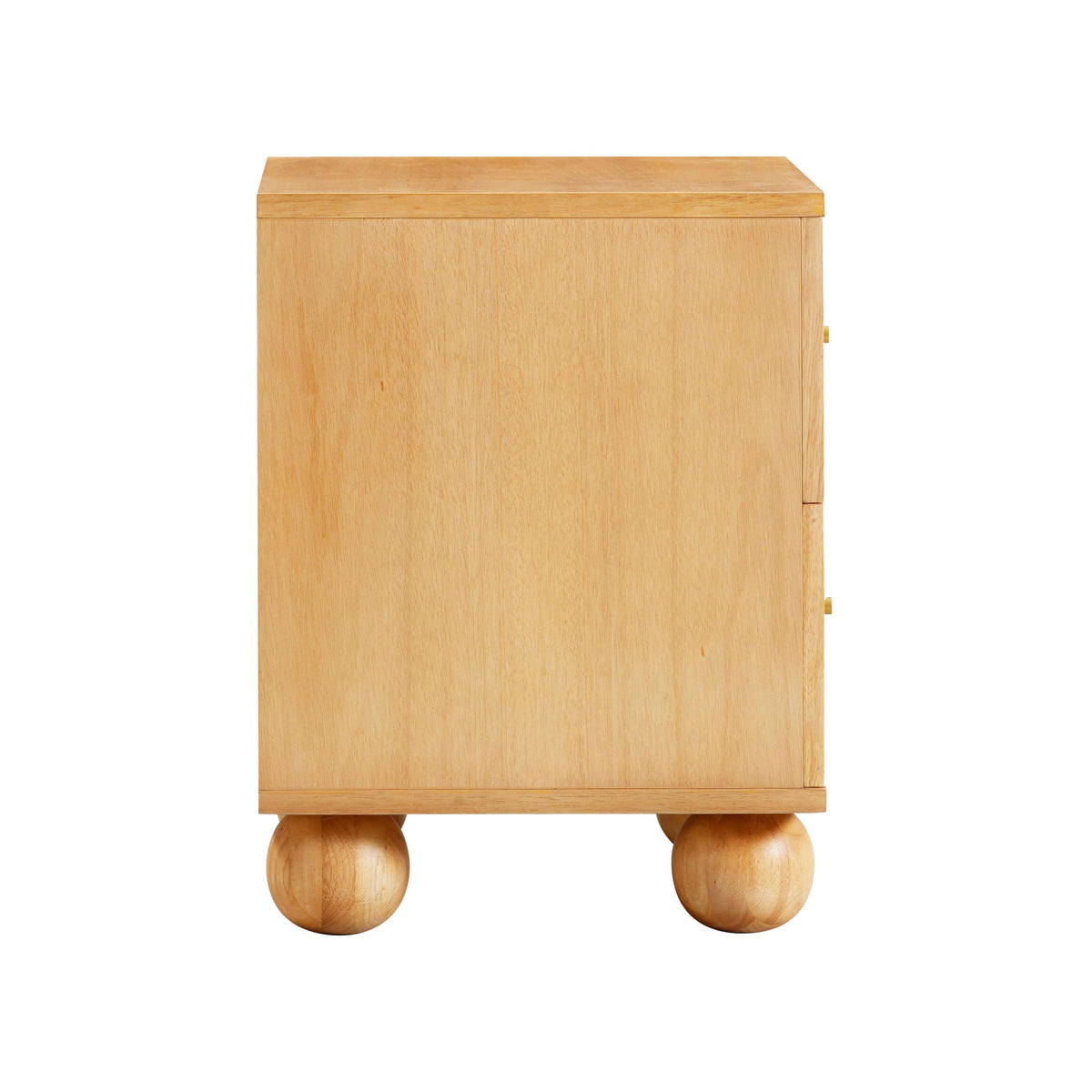 Grappa Natural Wood & Rattan Wavy Nightstand by TOV Furniture – photo 3 of 9