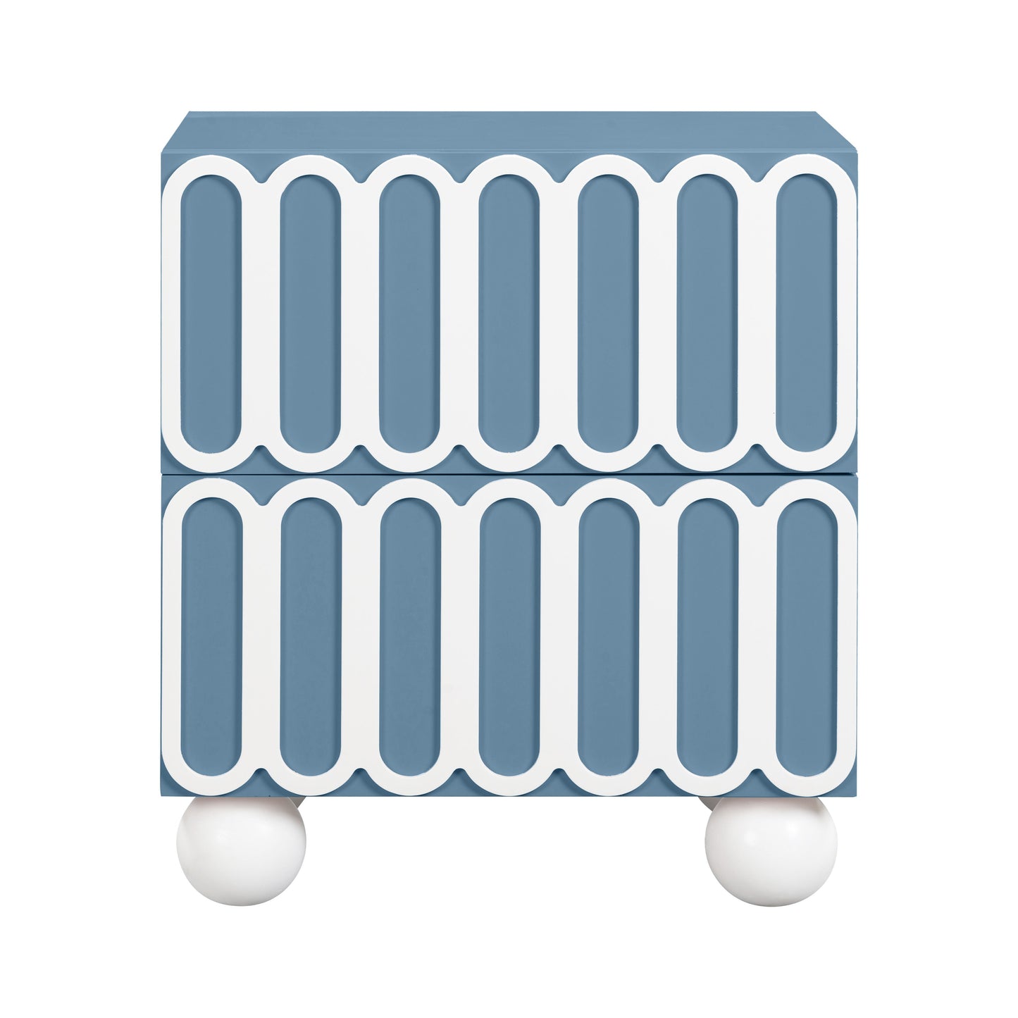 Tori 23 Motif 2 Drawer Nightstand by TOV B54321