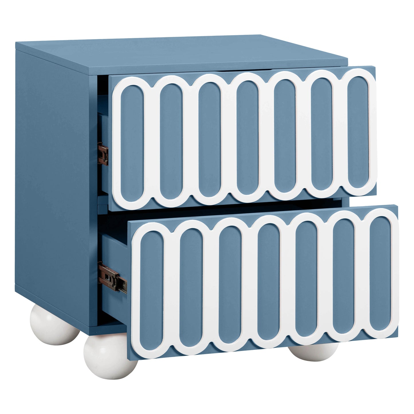 Tori 23 Motif 2 Drawer Nightstand by TOV B54374