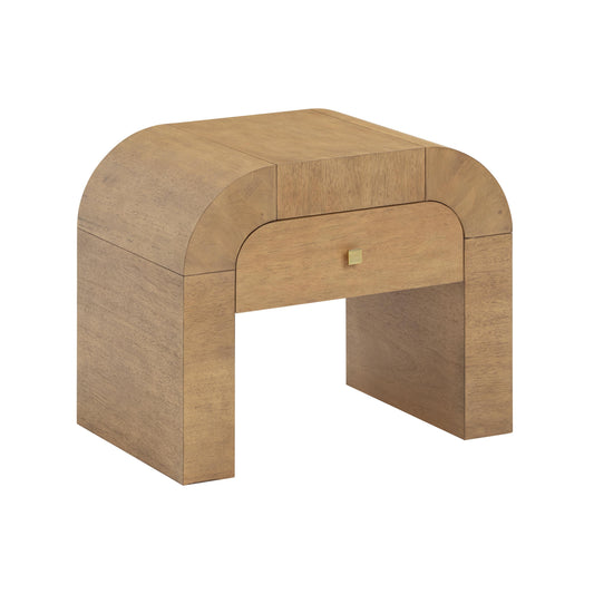 Hump 26 Arched Nightstand With Drawer by TOV B54397