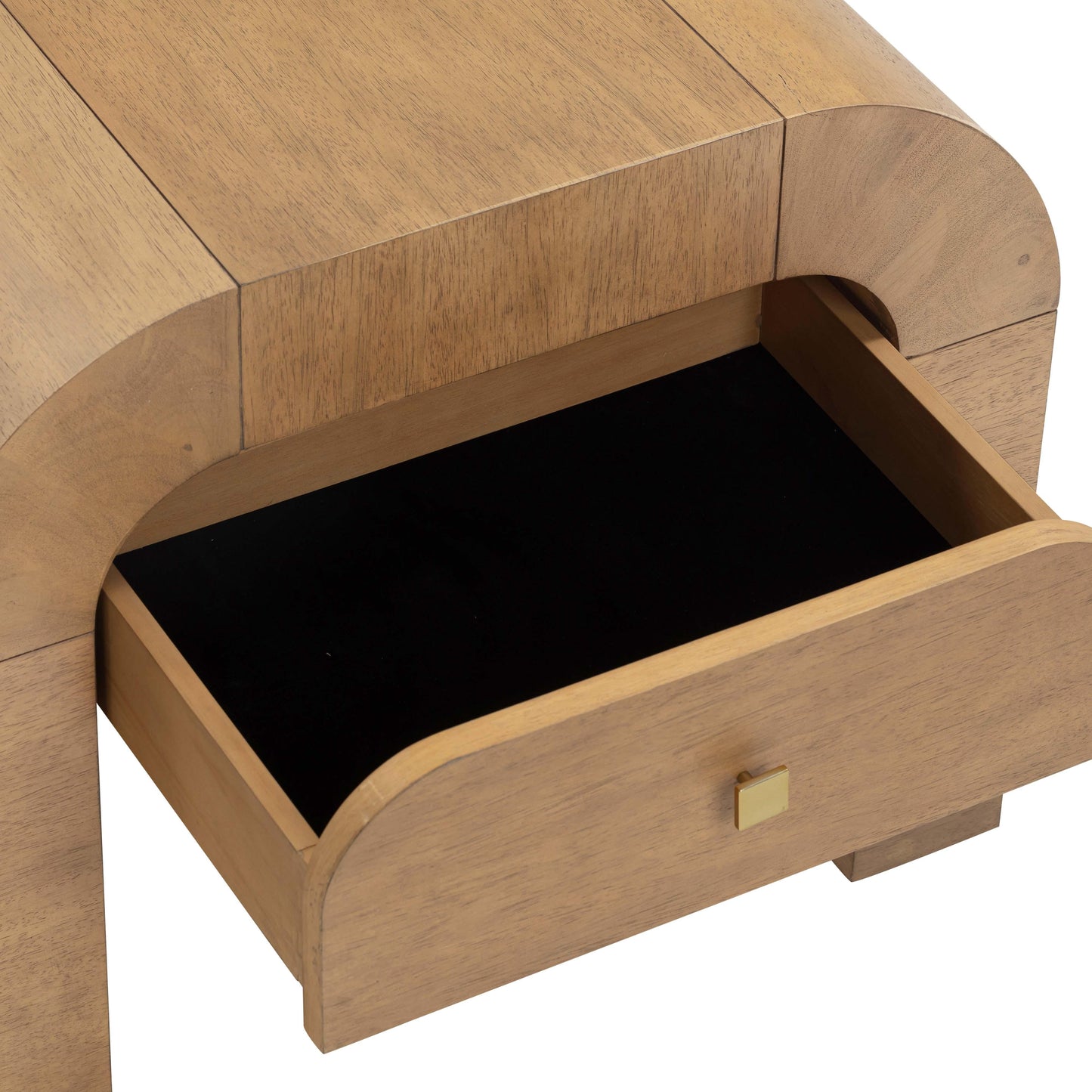 Hump 26 Arched Nightstand With Drawer by TOV B54397