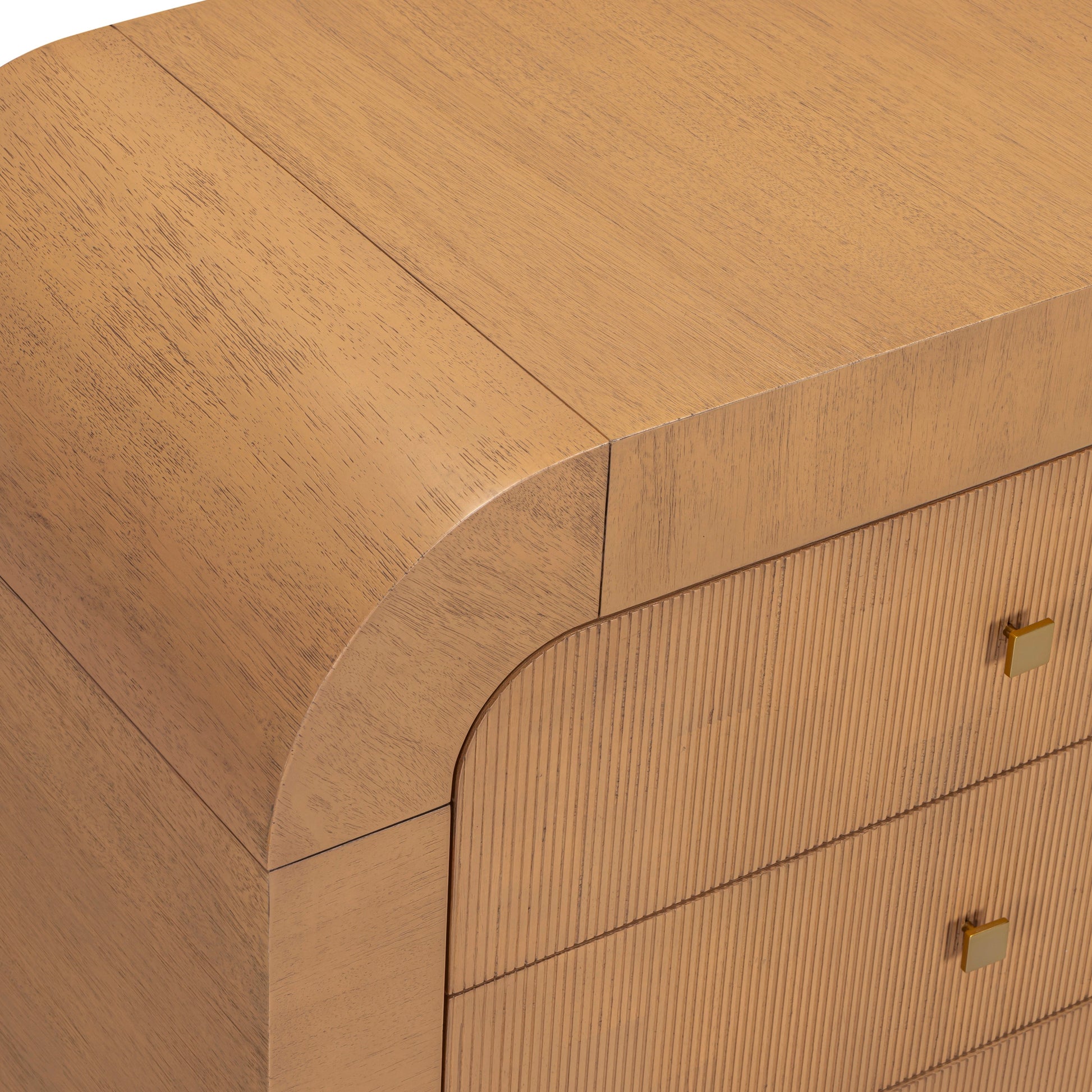 Hump 62" Arched 6-Drawer Dresser Natural by Tov Furniture