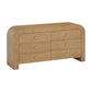 Hump 62 Arched 6 Drawer Dresser by TOV B54398