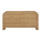 Hump 62 Arched 6 Drawer Dresser by TOV B54398