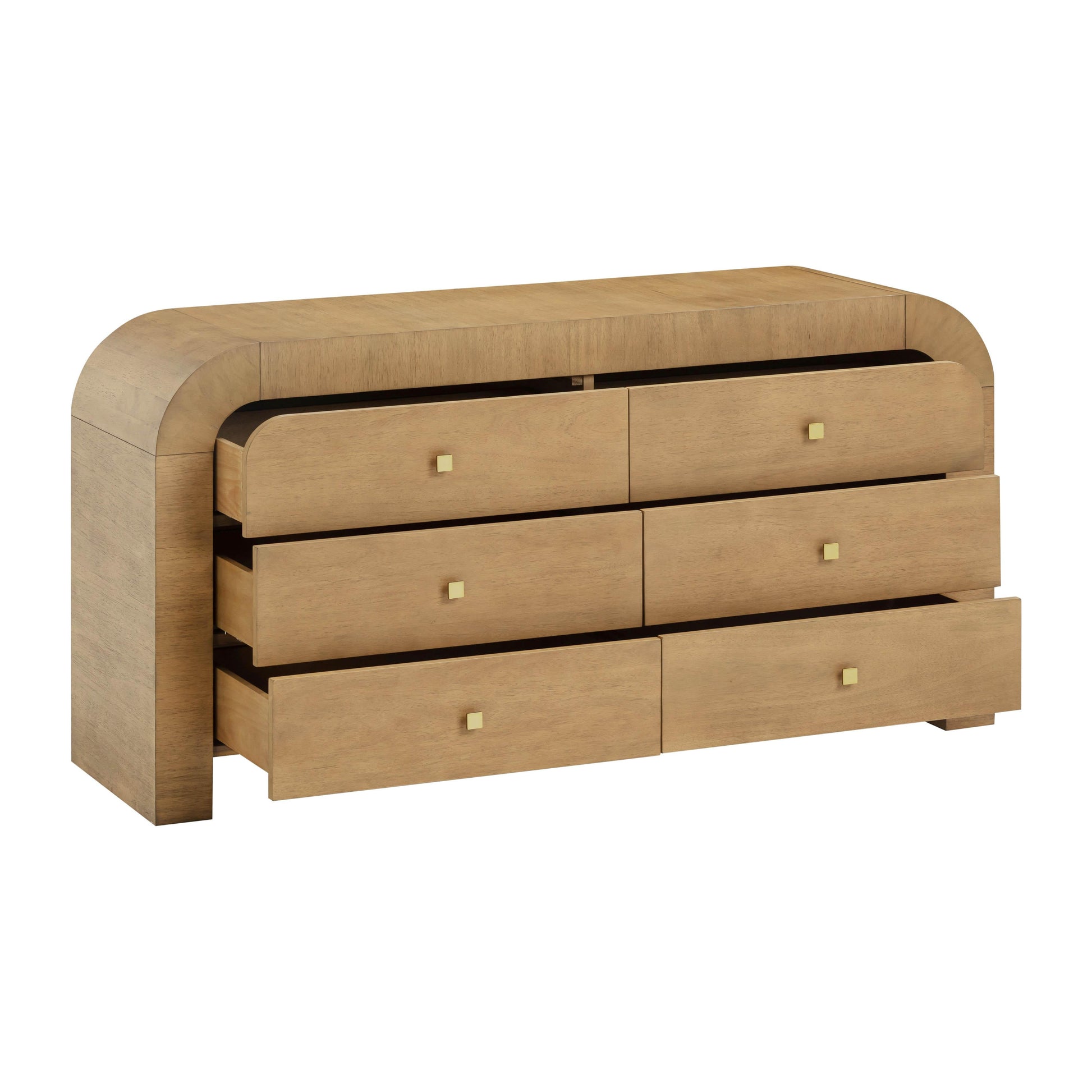 Hump 62 Arched 6 Drawer Dresser by TOV B44097