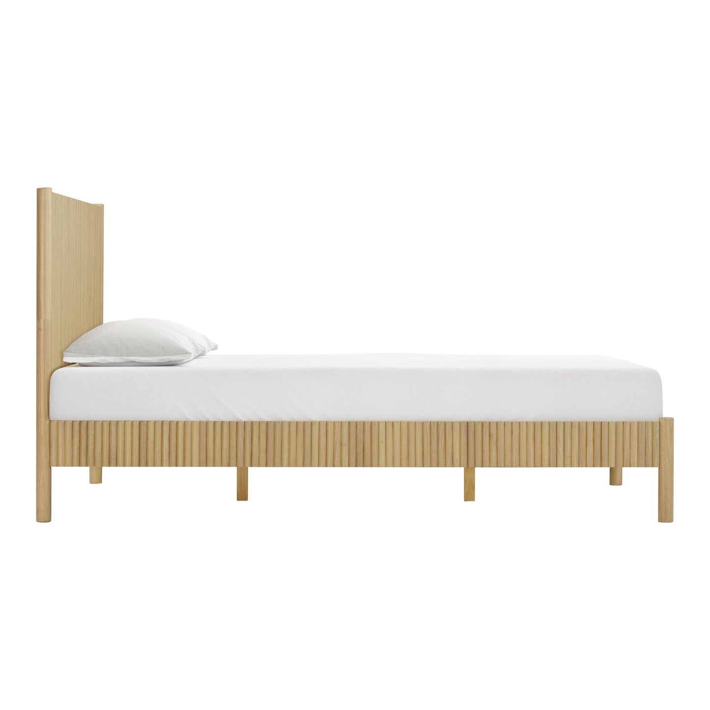 Tyla Natural Wood Bed by TOV B54409