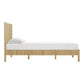 Tyla Natural Wood Bed by TOV B54410