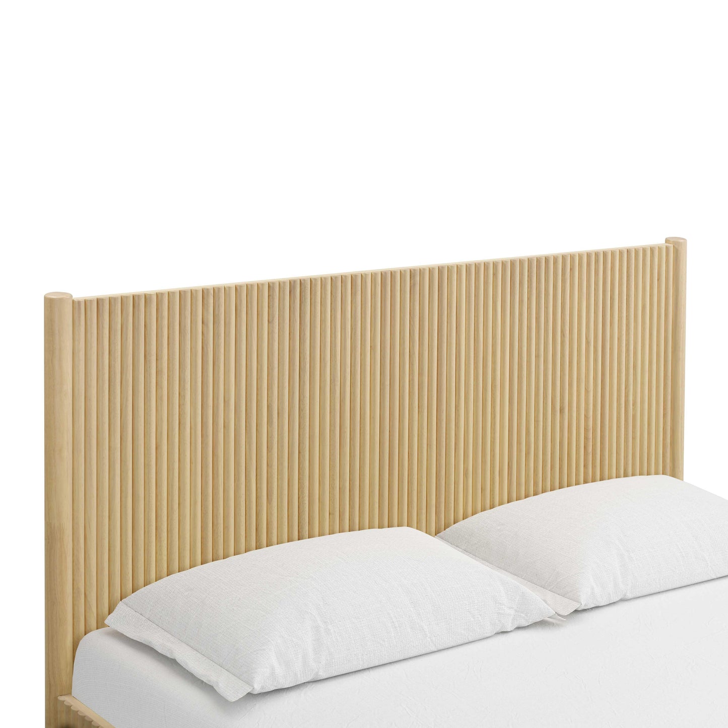 Tyla Natural Wood Bed by TOV B54410