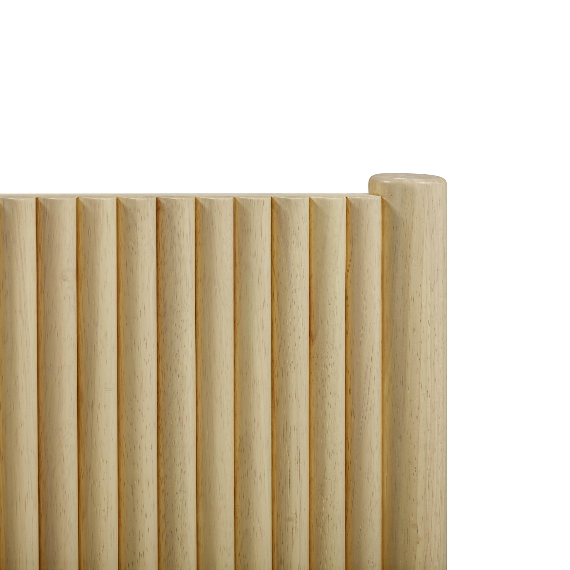 Tyla Natural Wood Bed by TOV B54410