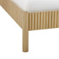 Tyla Natural Wood Bed by TOV B54410