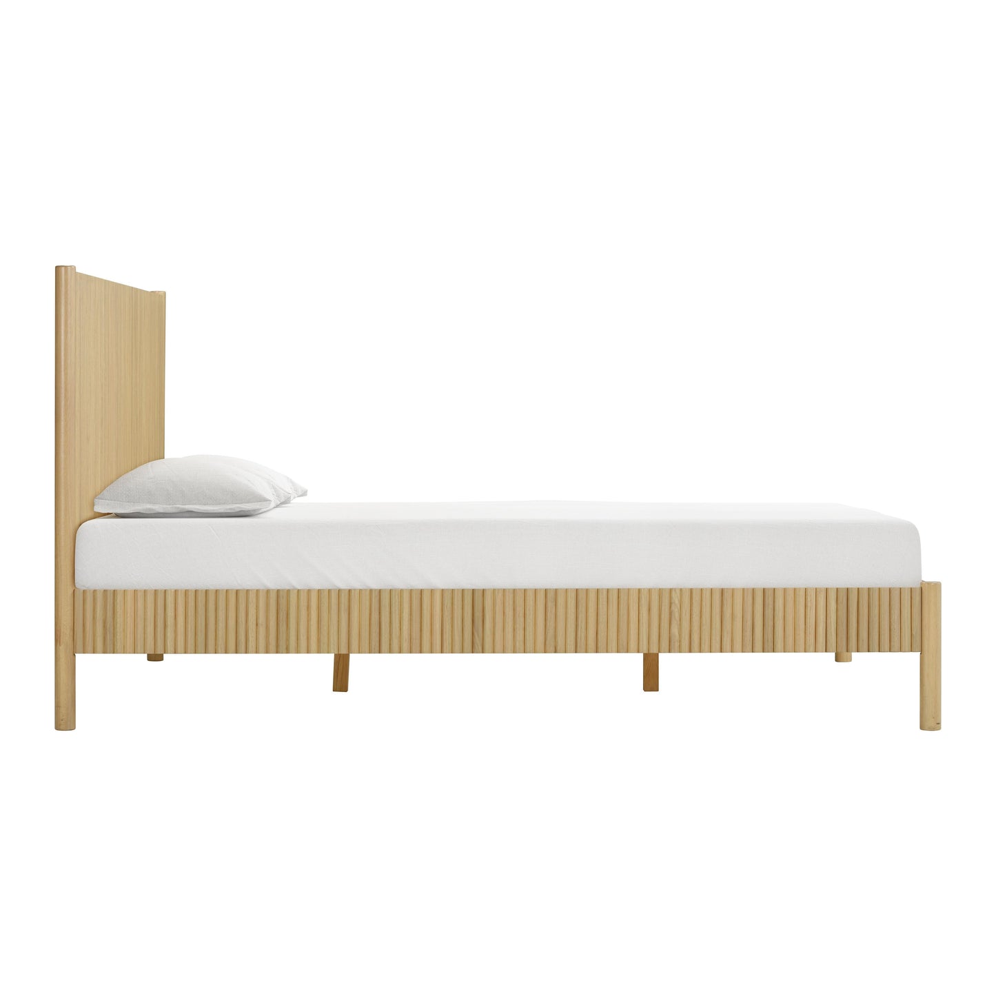 Tyla Natural Wood Bed by TOV B54409