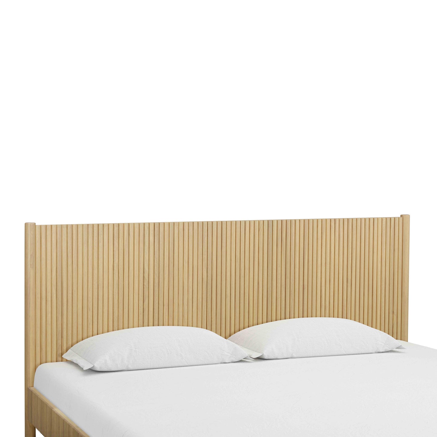Tyla Natural Wood Bed by TOV B54409