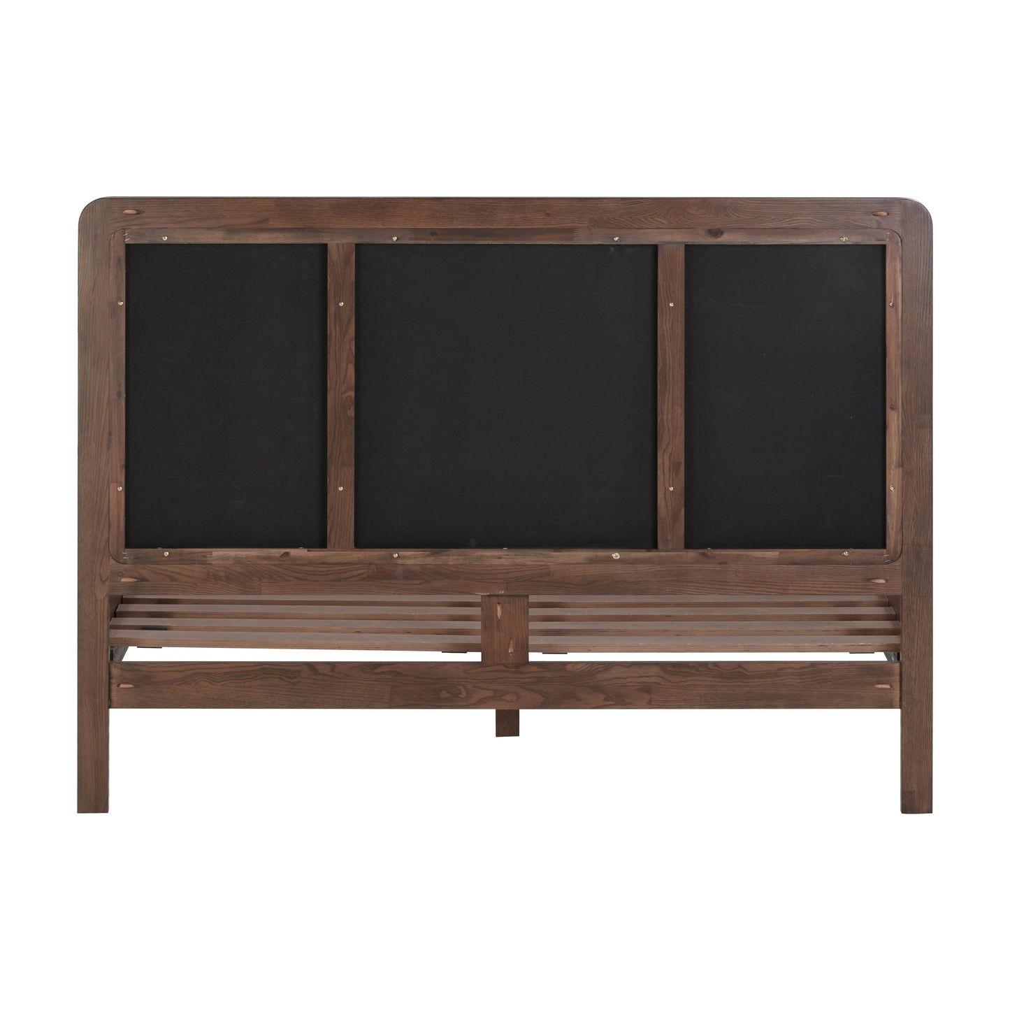 Hella Contract-Grade Velvet and Ash Wood Taupe Queen Bed by Tov Furniture