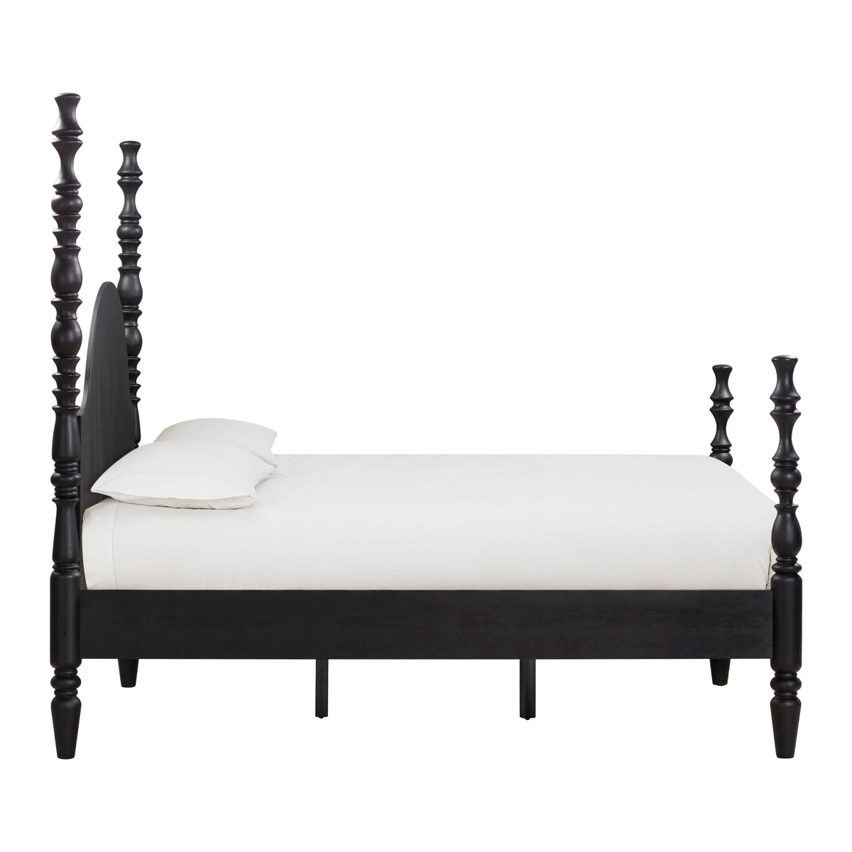 Rosalie Black Ash King Bed by TOV Furniture – photo 4 of 10