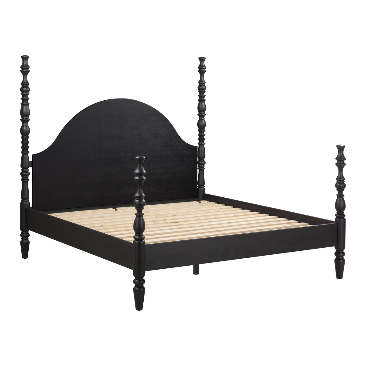 Rosalie Black Ash King Bed by TOV Furniture – photo 6 of 10