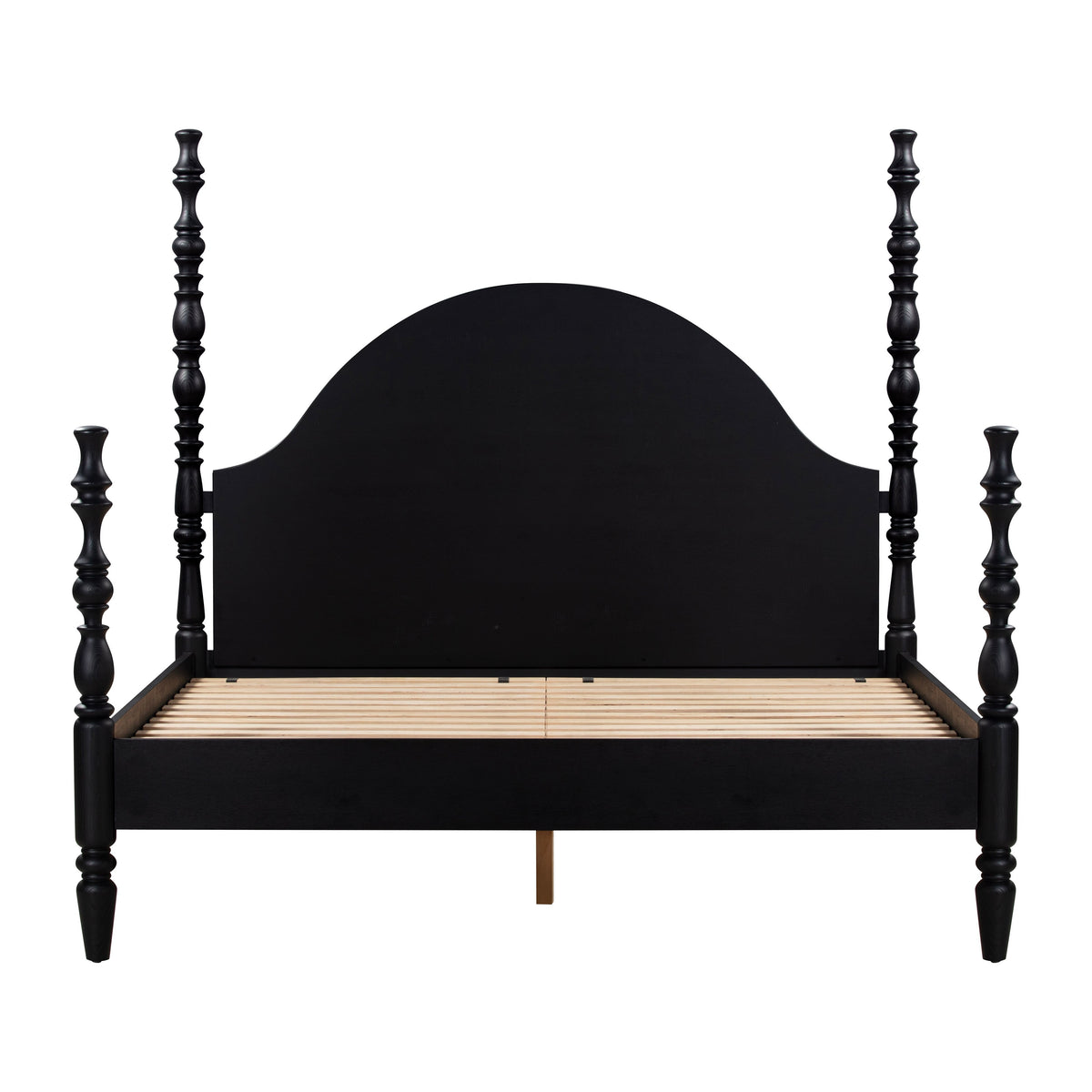 Rosalie Black Ash King Bed by TOV Furniture – photo 7 of 10