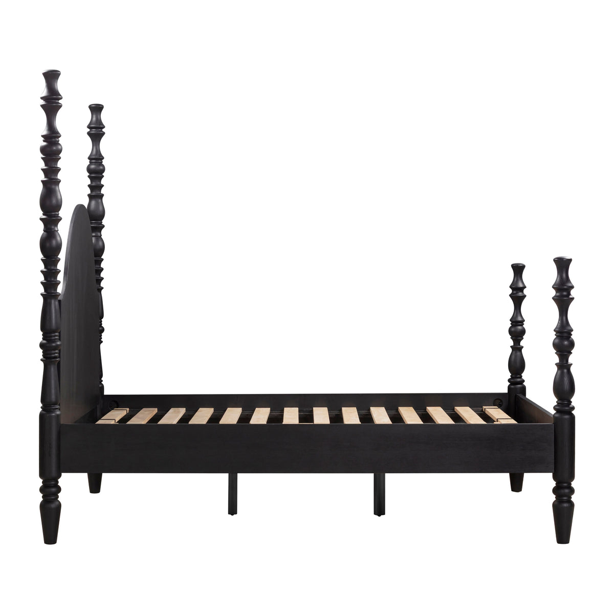 Rosalie Black Ash King Bed by TOV Furniture – photo 8 of 10