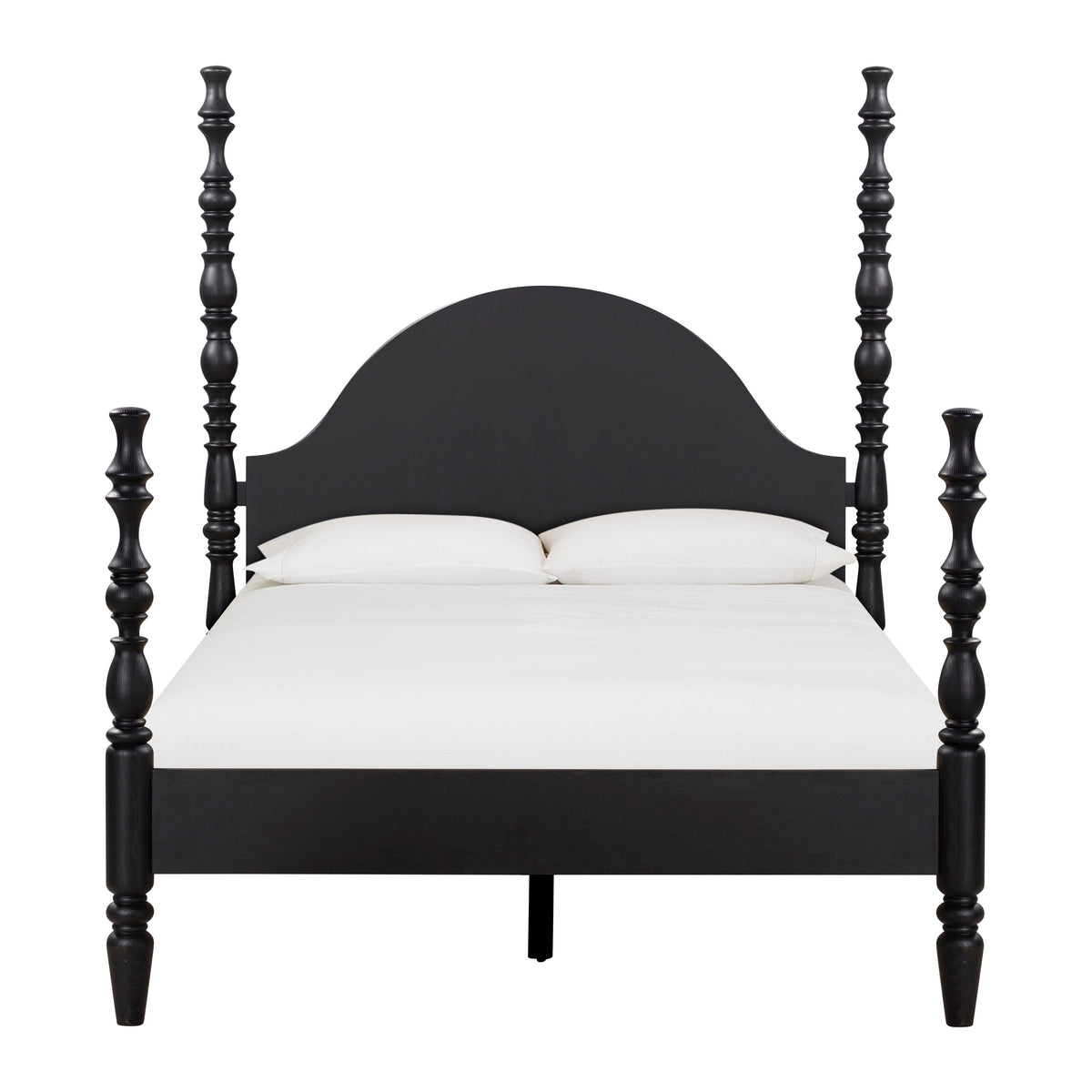Rosalie Black Ash Queen Bed by TOV Furniture – photo 3 of 10