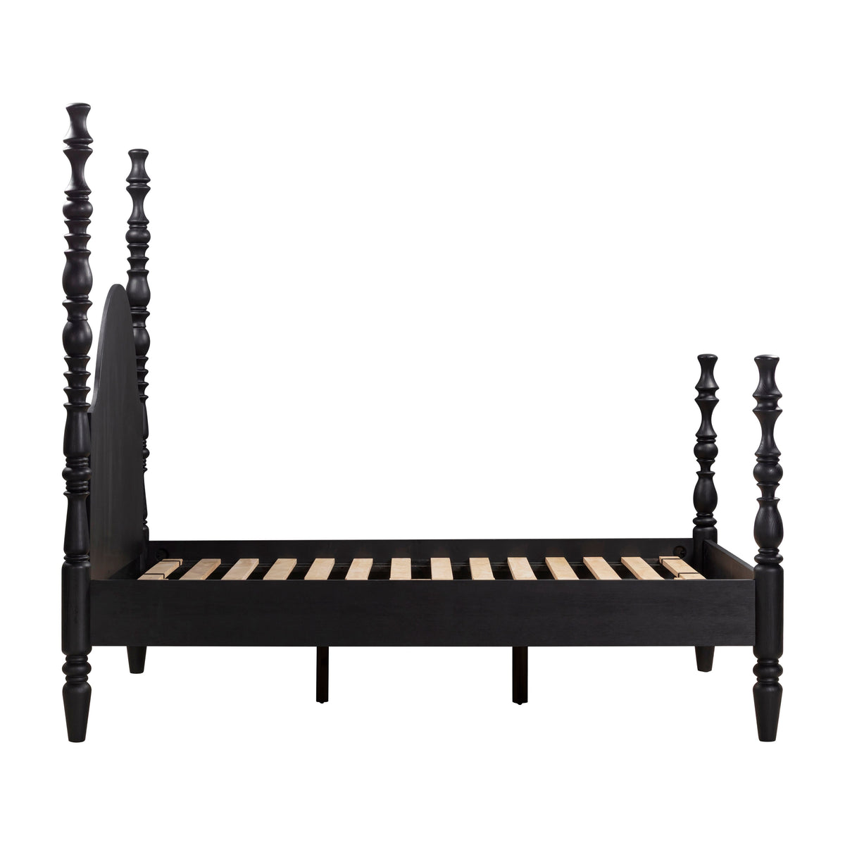 Rosalie Black Ash Queen Bed by TOV Furniture – photo 8 of 10