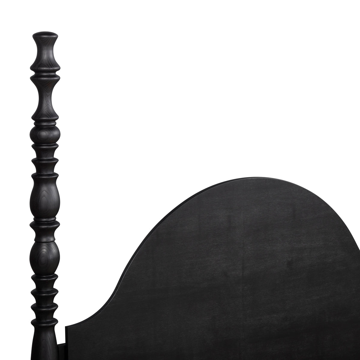 Rosalie Black Ash Queen Bed by TOV Furniture – photo 9 of 10