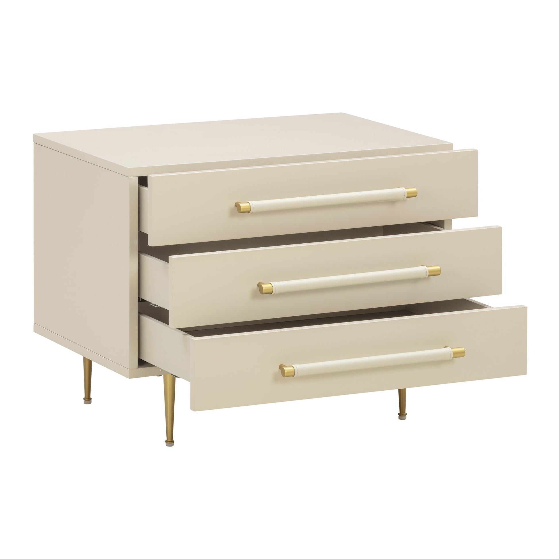 Trident 28 3 Drawer Nightstand by TOV B44075