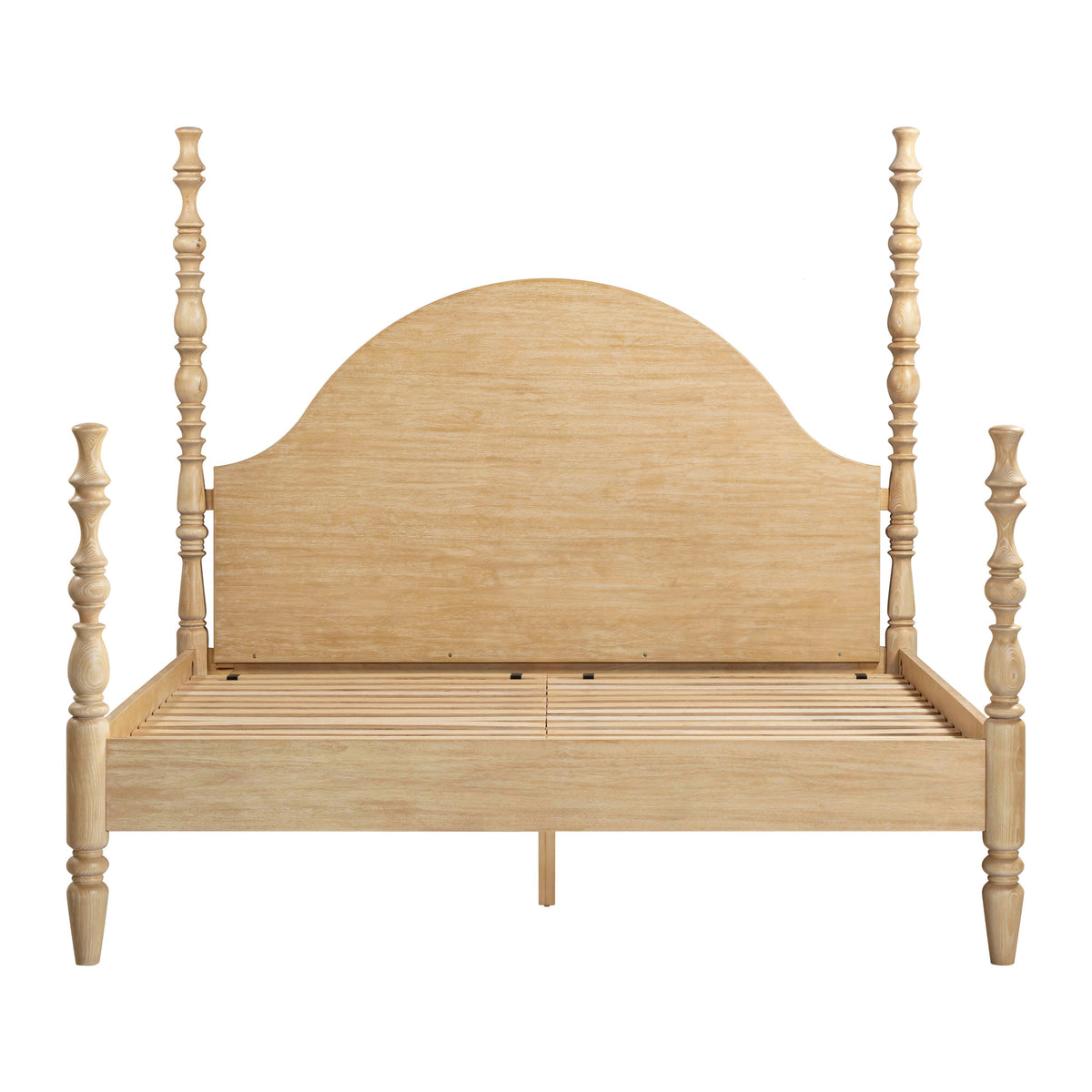 Rosalie Washed Natural Ash King Bed by TOV Furniture – photo 6 of 10