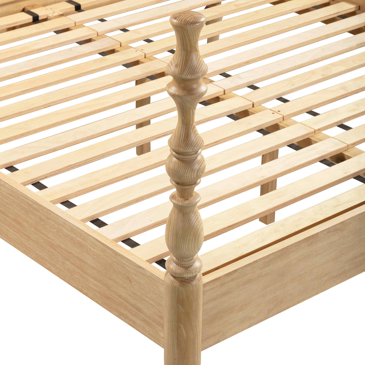 Rosalie Washed Natural Ash King Bed by TOV Furniture – photo 9 of 10
