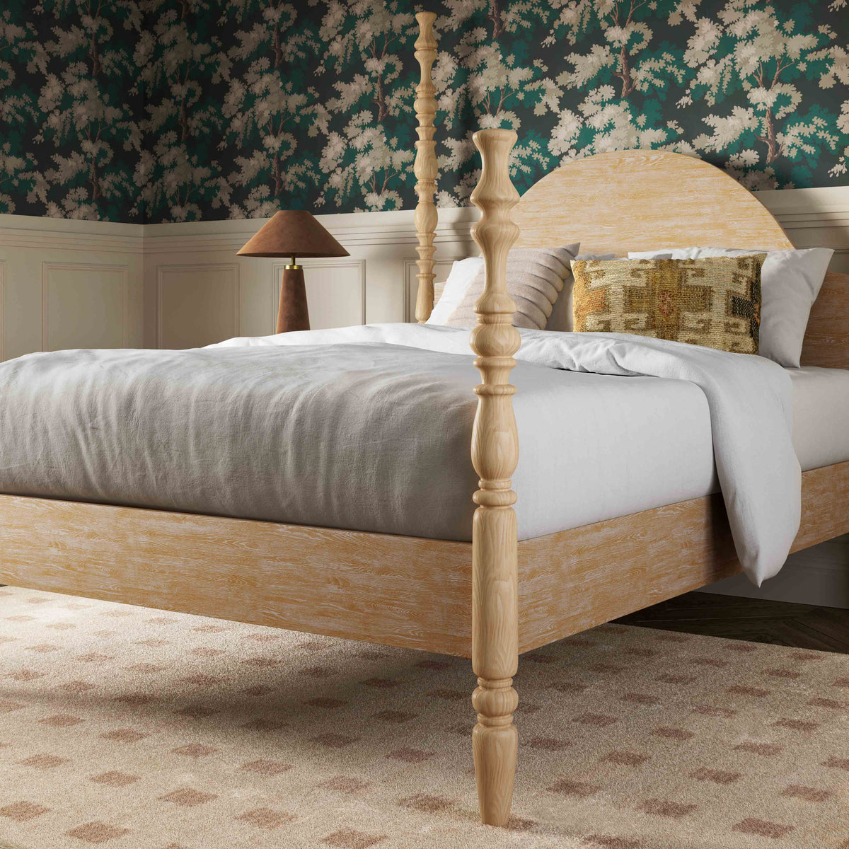 Rosalie Ash Bed by TOV Furniture – several options shown