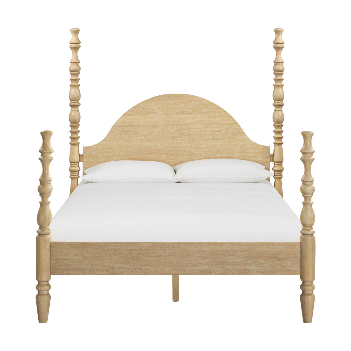 Rosalie Washed Natural Ash Queen Bed by TOV Furniture – photo 3 of 10