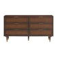 Sierra 60 Cane 6 Drawer Dresser by TOV B44108