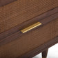 Sierra 22 Cane 2 Drawer Nightstand by TOV B54554
