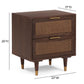 Sierra 22 Cane 2 Drawer Nightstand by TOV B54554